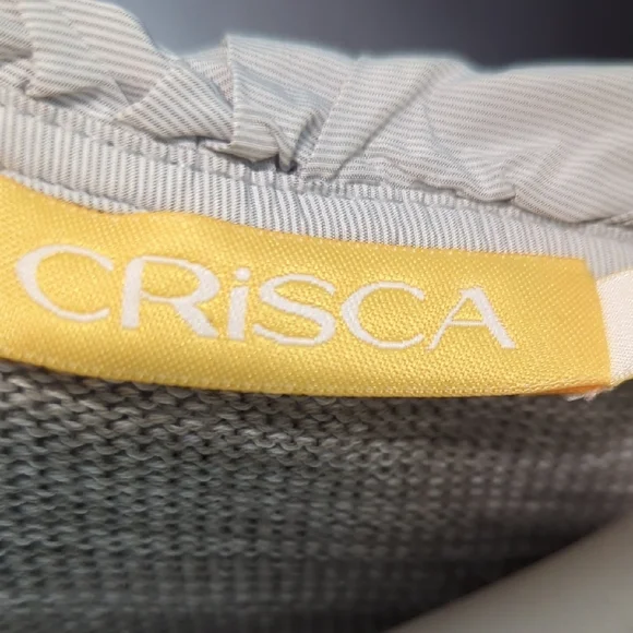 Gray Ruffled Women's Top - Picture 7 of 8